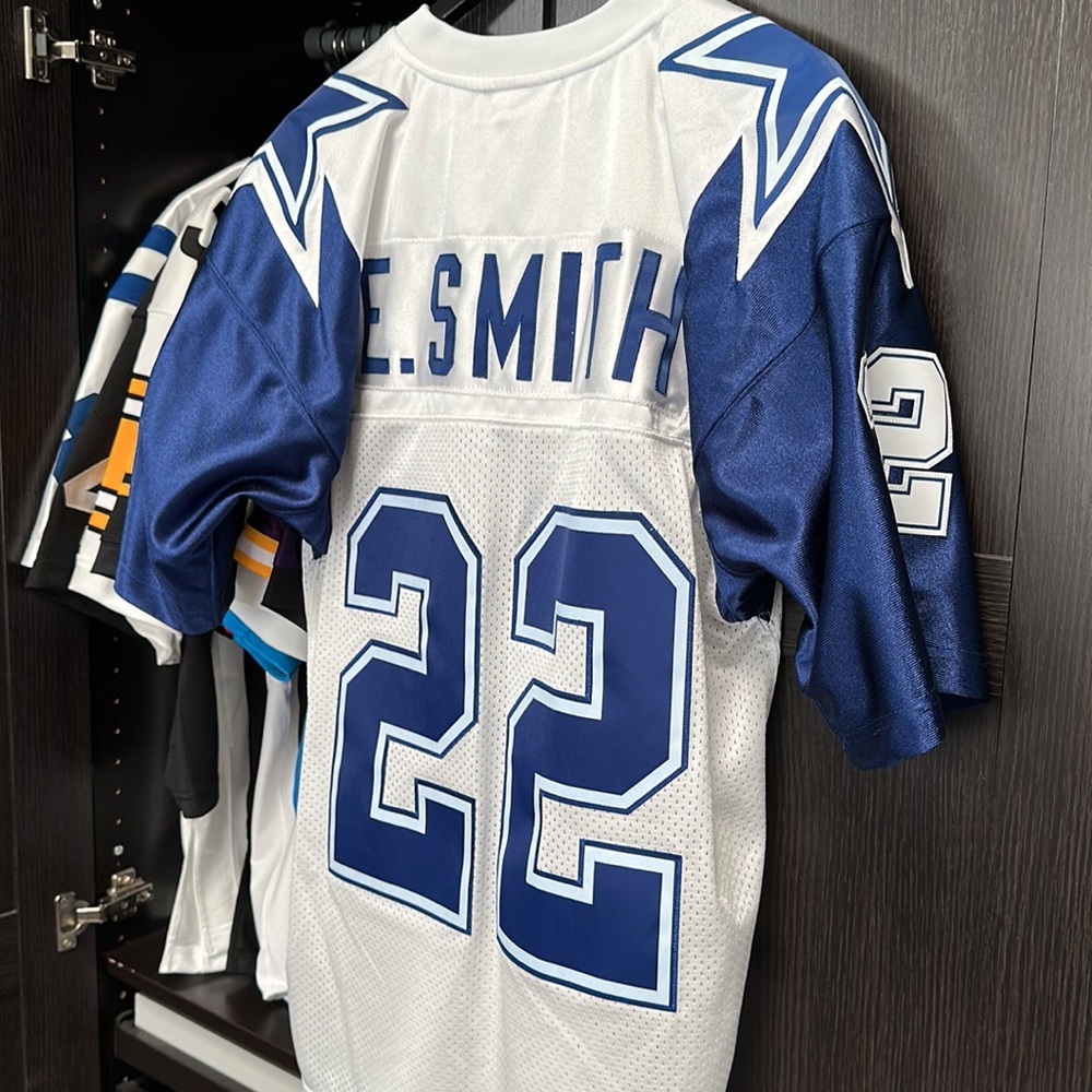 Emmitt Smith Dallas Cowboys Mitchell & Ness 1994 Authentic NFL Jersey - 44/L - Picture 9 of 10